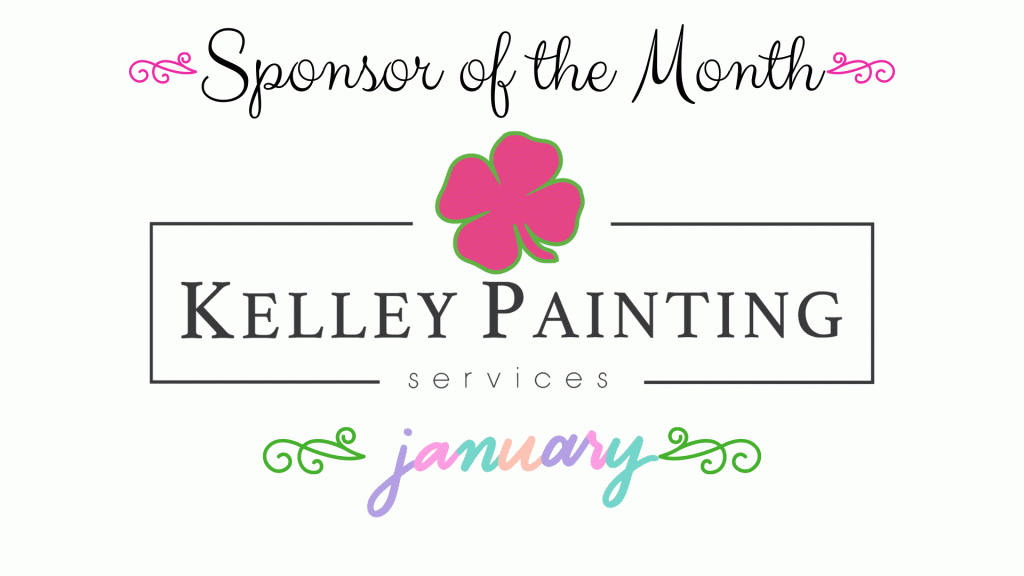 Kelley Painting logo, January Sponsor of the Month