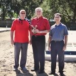 Kent Adcock Habitat Lake-Sumter CEO/President with Congressman Daniel Weber and Gerry Lachnicht