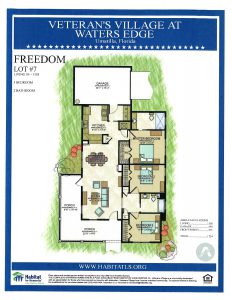 Veterans Village Freedom floor plan