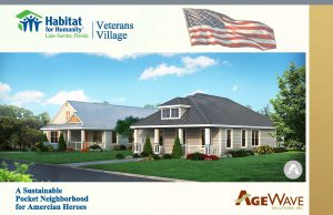 veterans village rendering by AgeWave