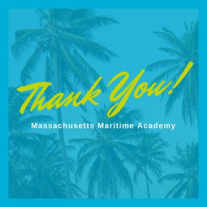 Massachusetts Maritime Academy thank you