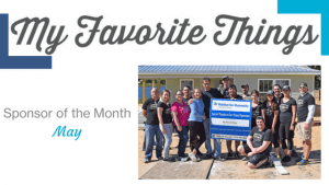 Sponsor of the Month: My Favorite Things