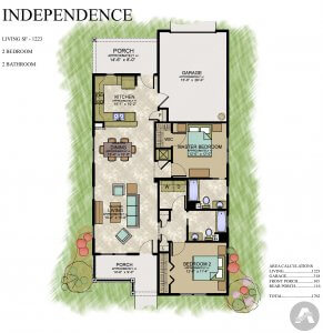 Veterans Village Independence floor plan