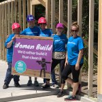 Women Build volunteers 2019 at the Eustis site