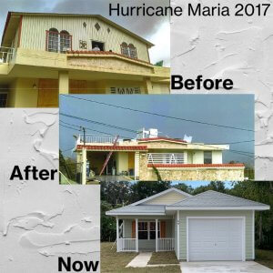 Hurricane Maria 2017: Before. after, now