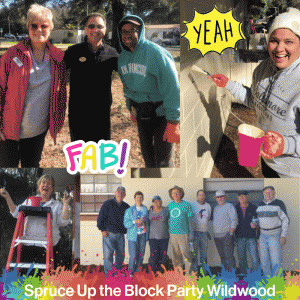 Spruce Up the Block Party in Wildwood