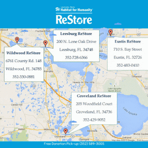 Habitat for Humanity of Lake-Sumter, Florida ReStores