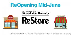 ReStore ReOping Mid-June