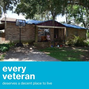 every veteran deserves a decent place to live