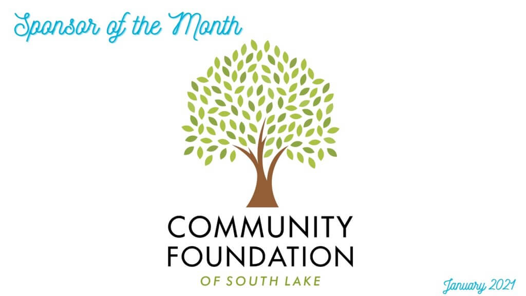 January 2021 Sponsor of the Month: Community Foundation of South Lake