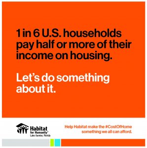 1 in 6 U.S. households pay half or more of their income on housing. Let's do something about it.