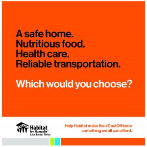 A safe home. Nutritious food. Health care. Reliable transportation. Which would you choose?