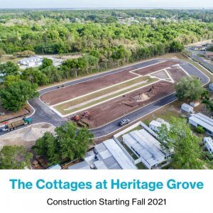 The Cottages at Heritage Grove Update