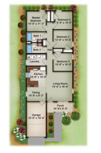 bienville cottage floor plan