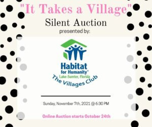 2021 It Takes a Village Silent Auction