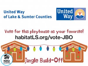 United Way of Lake & Sumter Counties: vote for this playhouse as your favorite 2021
