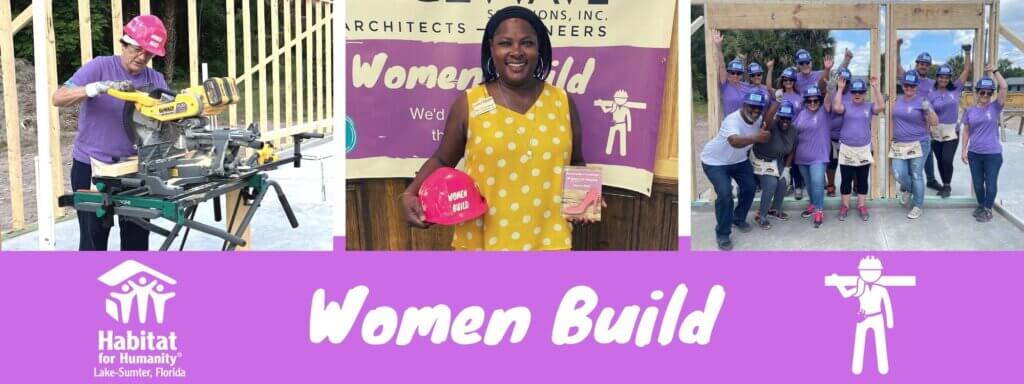Women Build 2022 banner