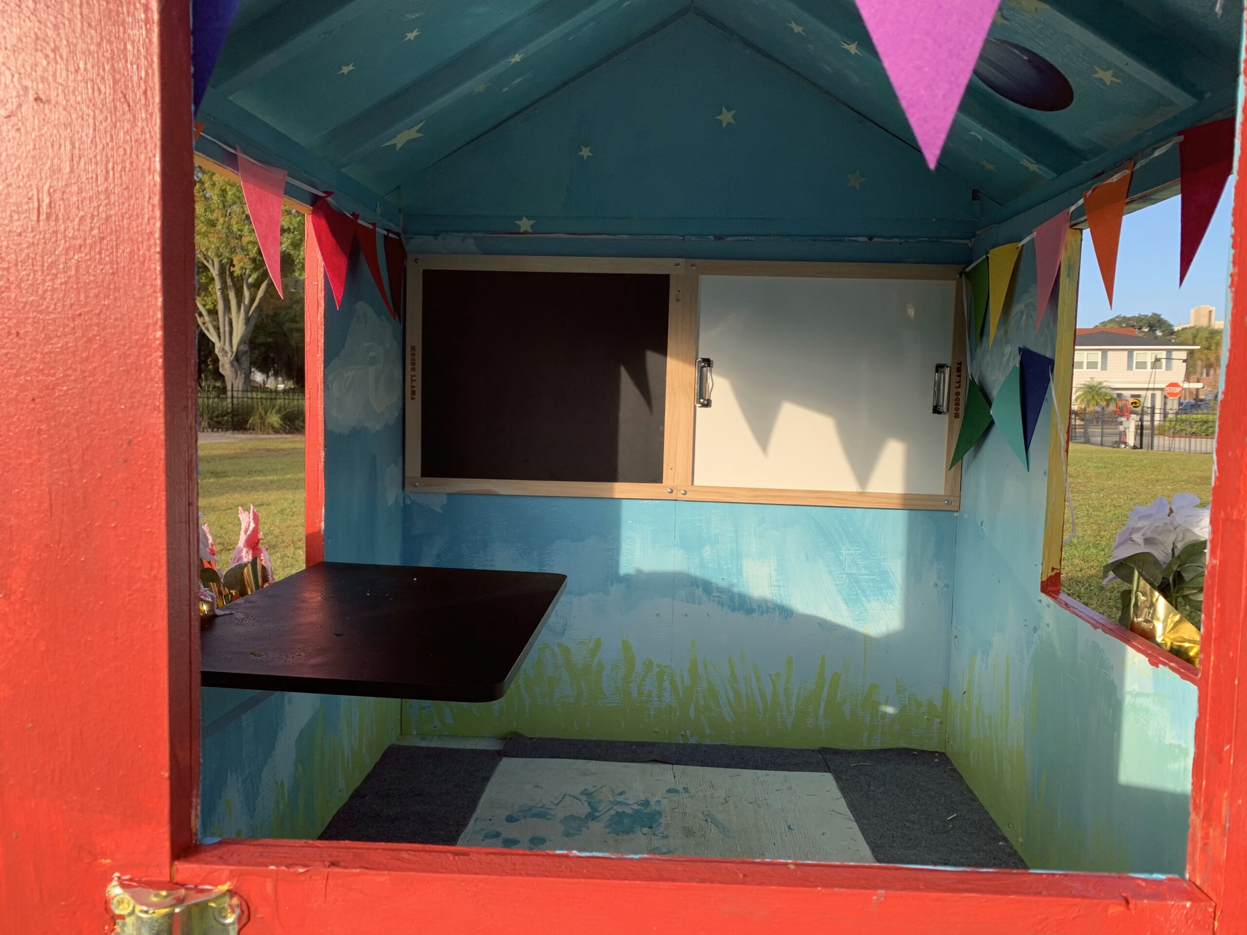 Shuffield Lowman playhouse interior 2021