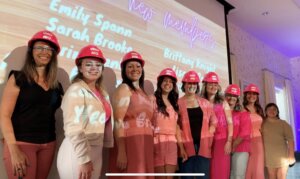Team Nailed It! Sisterhood of the Pink Hard Hats