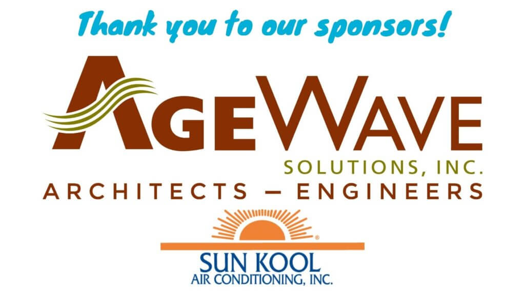Thank you AgeWave and SunKool Women Build 2022 sponsors