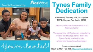 Tynes Family Dedication 2023