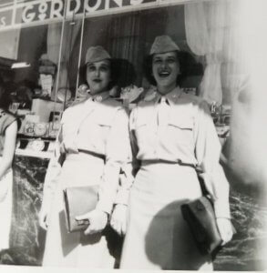 Vintage photo from Korean War: Female Veterans